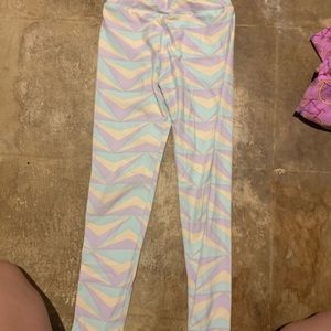 LuLaRoo tween size leggings